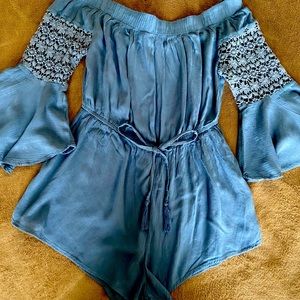Off the Shoulder Romper